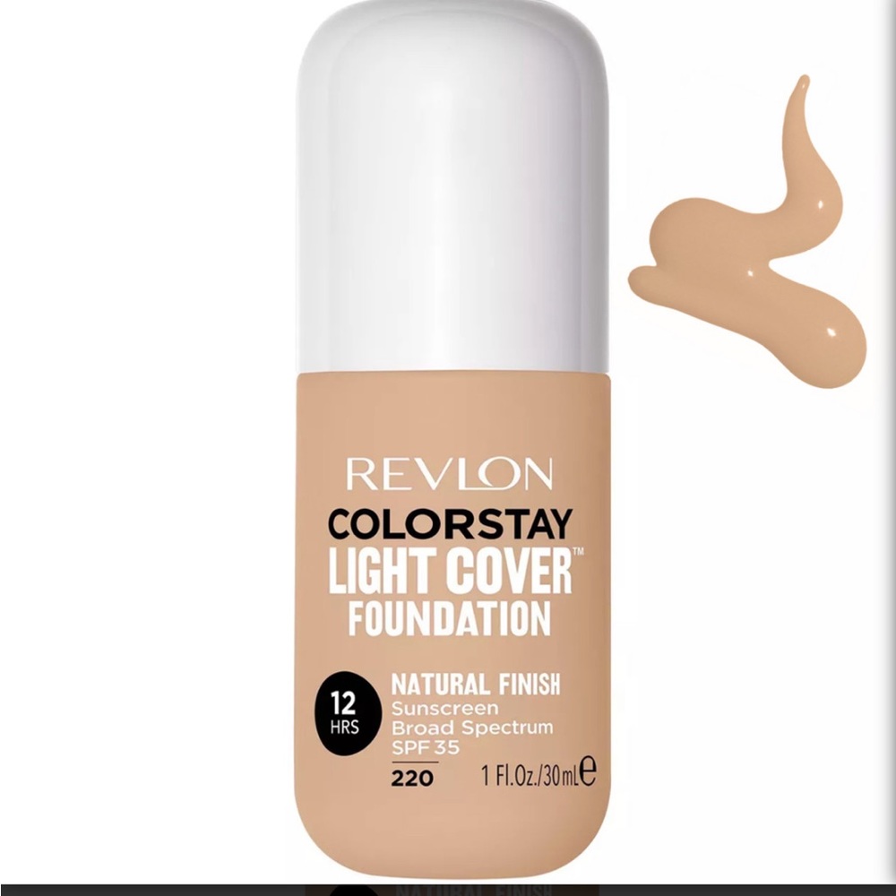 REVLON ColorStay Light Cover Liquid Foundation SPF35 220 Natural Beige